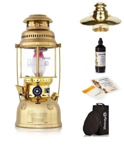 Petromax Starter Set Petroleum Not/- Leuchte HK500 Messing