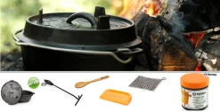 Petromax STARTER-SET Feuertopf FT4.5 Dutch Oven Ohne Füßen