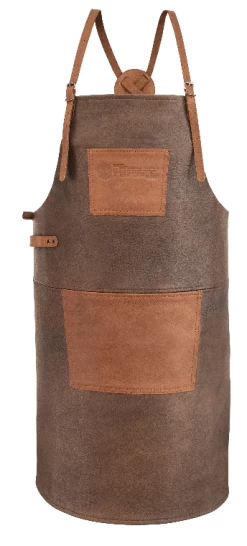 Petromax Büffelleder-Schürze Mit Gekreuztem Rückenband