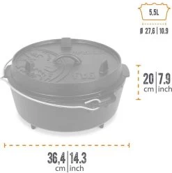 Petromax FT6 Dutch Oven Set Inkl. Zubehör 11 Petromax FT6 Dutch Oven Set Inkl. Zubehör -GrillMeister Petromax Verkäufe 125718 0 2