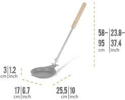 Petromax Lagerfeuerpfanne Mit Teleskopgriff -GrillMeister Petromax Verkäufe 126075 0 3