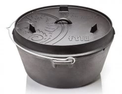 Feuertopf / Dutch Oven Petromax Ft18-t Ohne Fuß Für Mind. 20 Personen