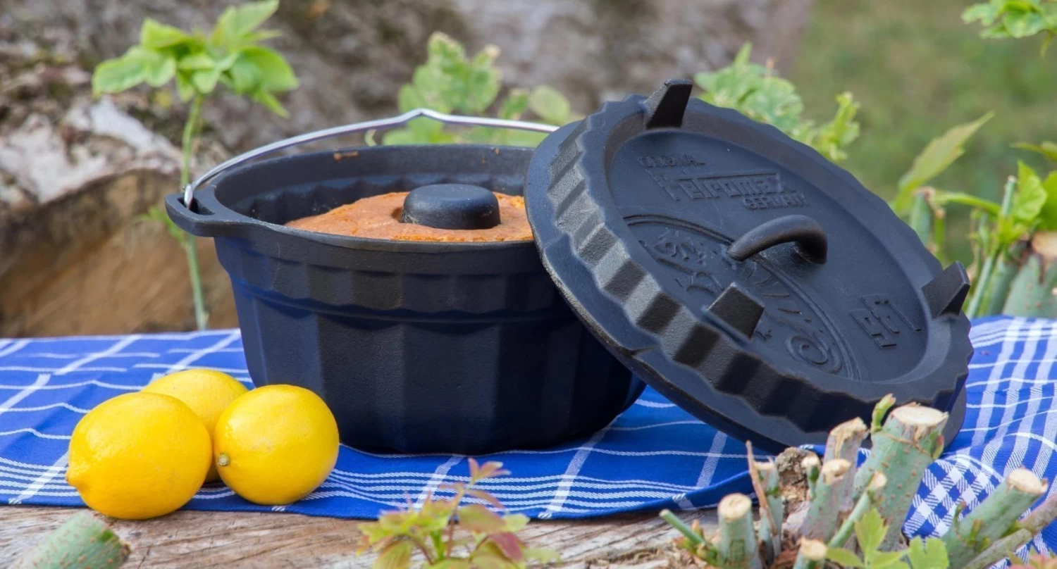 Gugelhupf Form Petromax Gf1 Mit Tortenbodendeckel 23,8x16,3x23,8cm 3 Gugelhupf Form Petromax Gf1 Mit Tortenbodendeckel 23,8x16,3x23,8cm – Bild 3