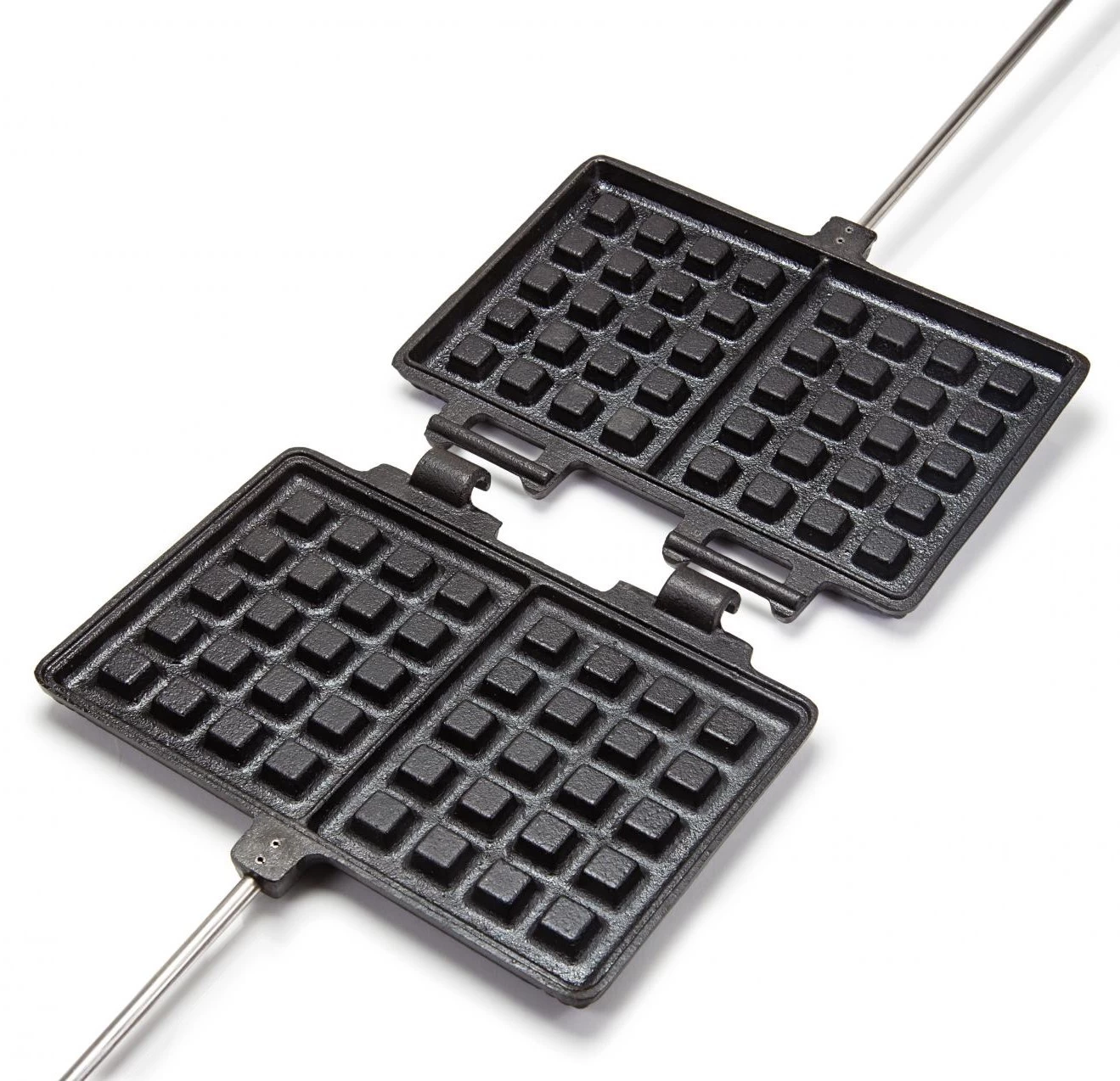 Waffel Eisen / Dutch Oven Petromax Wf-iron 19,4x12,1cm 2 Waffel Eisen / Dutch Oven Petromax Wf-iron 19,4x12,1cm – Bild 2