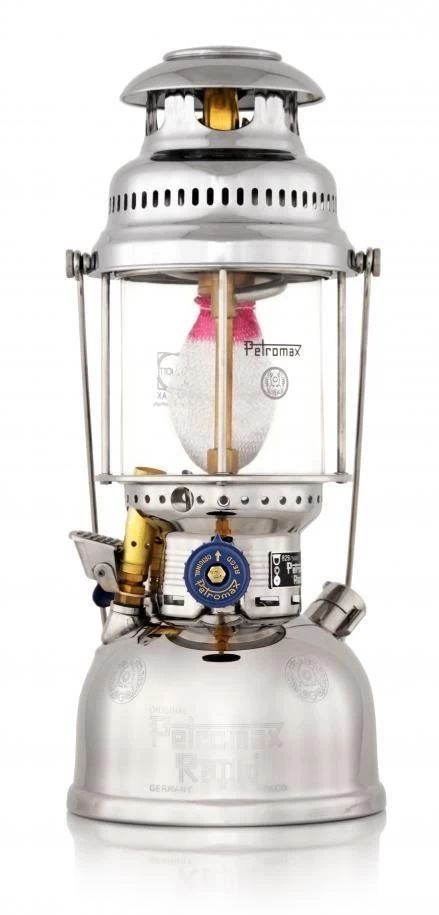 Petroleumlampe Petromax HK500 Messing Verchromt 1 Petroleumlampe Petromax HK500 Messing Verchromt