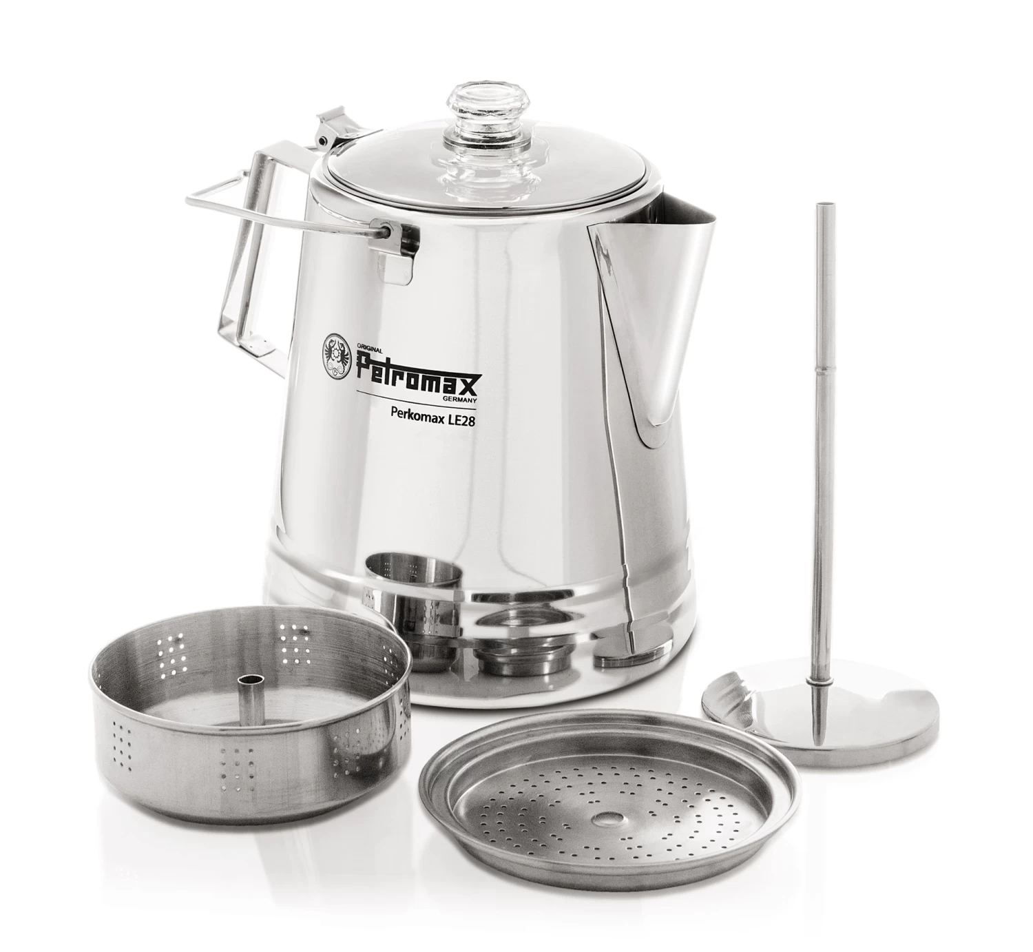 Perkolator / Kaffeemaschine Petromax Le28 Edelstahl 4,2 Liter 1 Perkolator / Kaffeemaschine Petromax Le28 Edelstahl 4,2 Liter