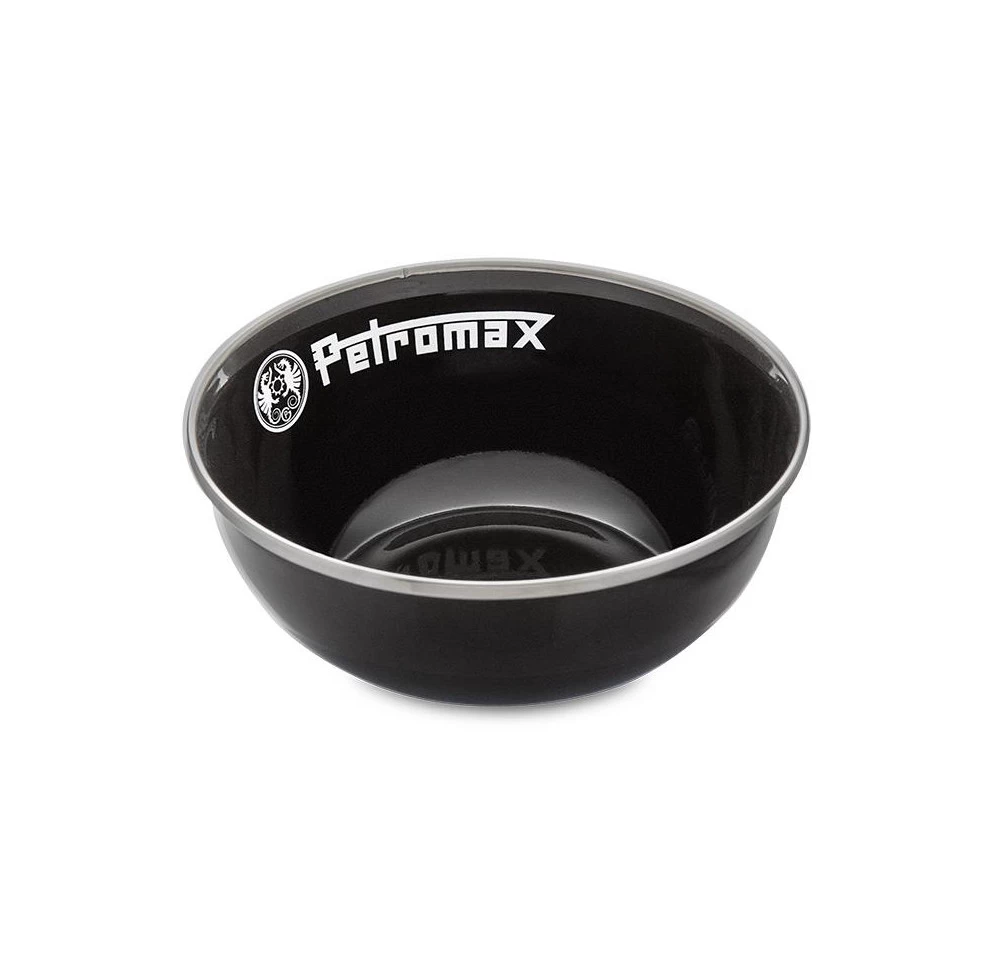 PETROMAX® Emaille Schalen Schwarz 2 Stück 160ml 1 PETROMAX® Emaille Schalen Schwarz 2 Stück 160ml