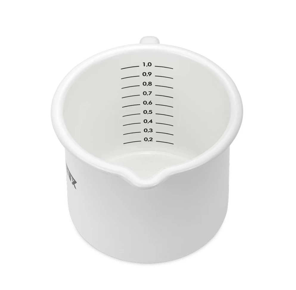 PETROMAX® Emaille Milchtopf Weiss 1 Liter 2 PETROMAX® Emaille Milchtopf Weiss 1 Liter – Bild 2