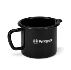 PETROMAX® Emaille Milchtopf Schwarz 1,4 Liter
