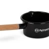 PETROMAX® Emaille Stieltopf Schwarz 1 Liter