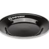 PETROMAX® Emaille Teller Schwarz 2 Stück 18cm