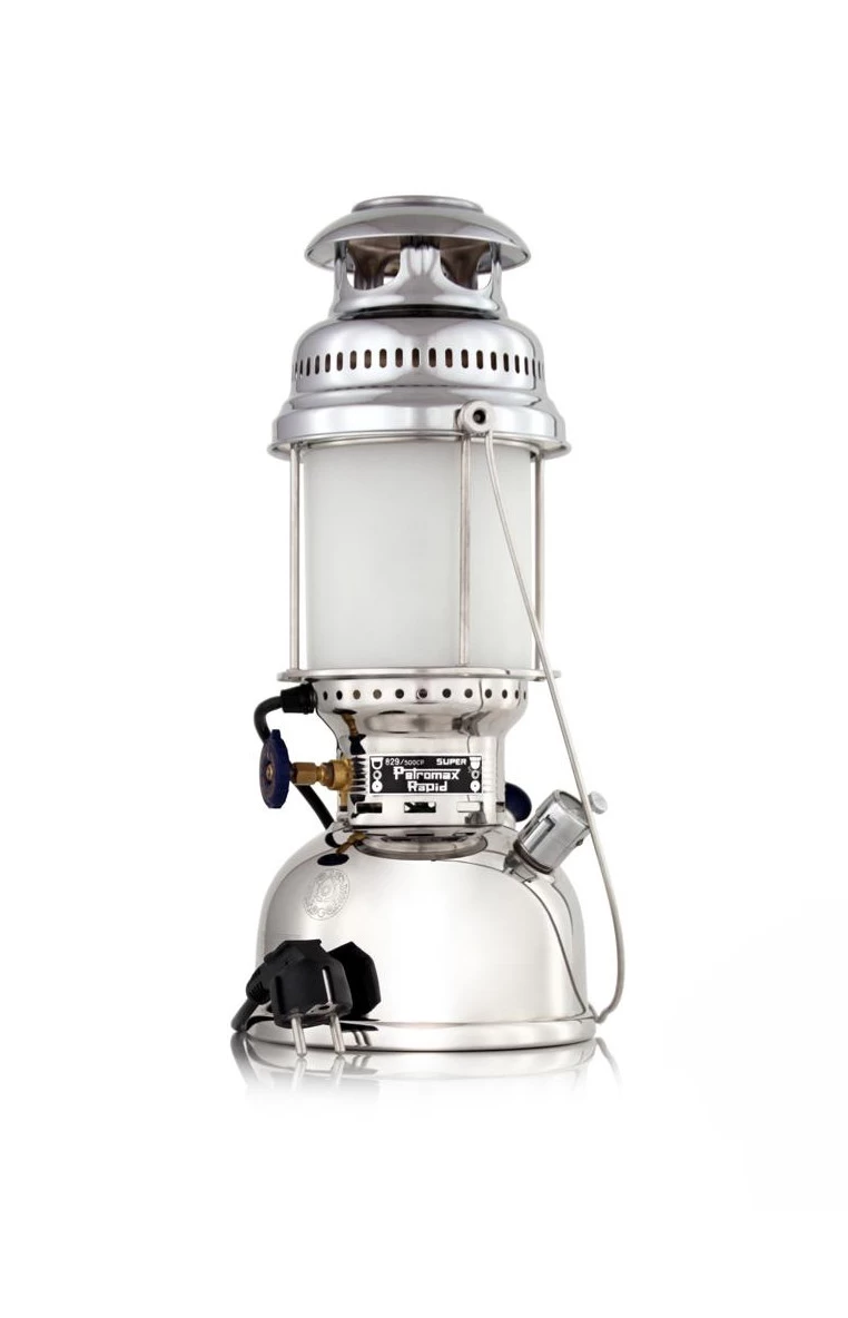 PETROMAX® Tischleuchte HK500/829 Elektro Chrom 1 PETROMAX® Tischleuchte HK500/829 Elektro Chrom