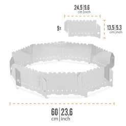 Petromax Plug Windbreak Fireplaces -GrillMeister Petromax Verkäufe px wbrk9 abmessungen